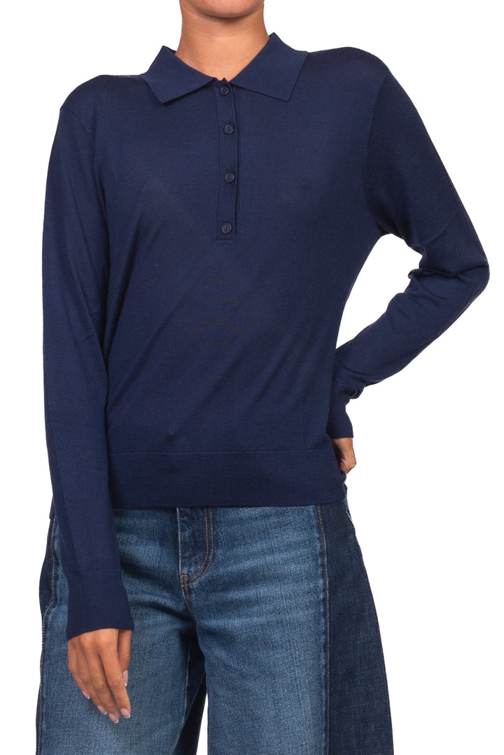Tensione In - Maglia polo in lana Art. MLN23AI26