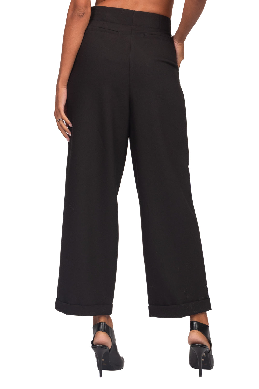 Tensione In - Pantalone baggy con risvolto Art. 27P6117