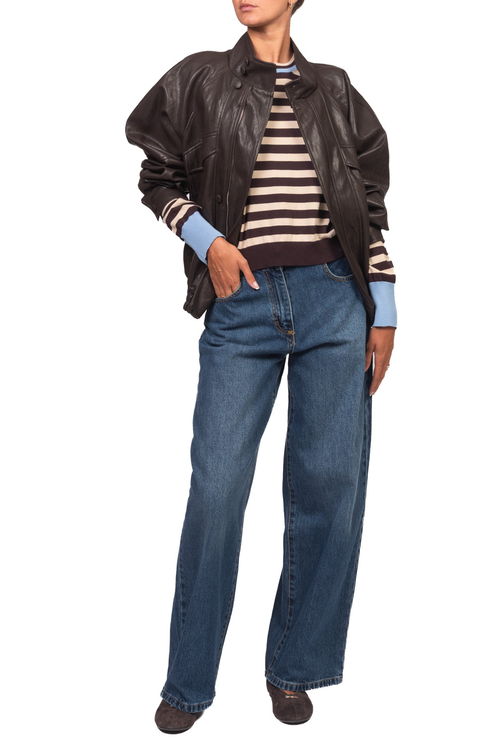 Tensione In - Bomber ecopelle Art. 27B6115