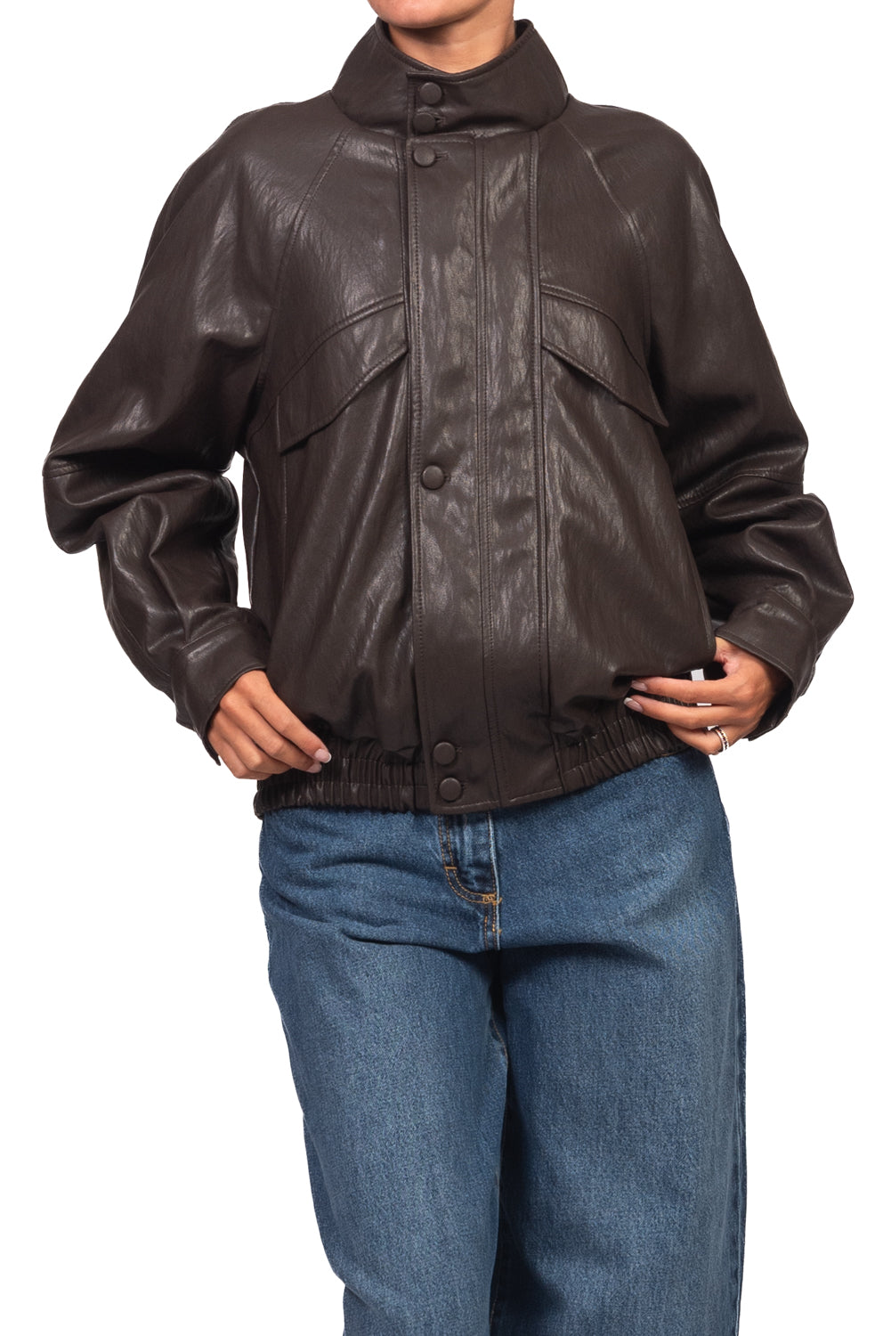 Tensione In - Bomber ecopelle Art. 27B6115