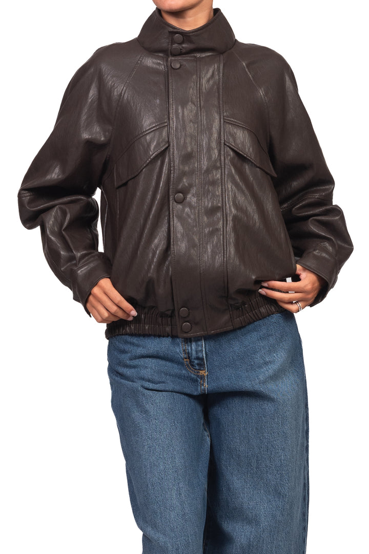 Tensione In - Bomber ecopelle Art. 27B6115