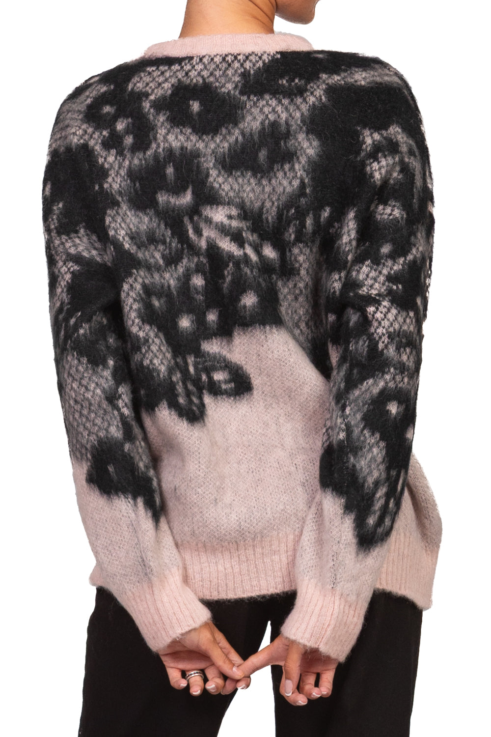 Kontatto - Maglia girocollo fantasia Art. 3M1825C