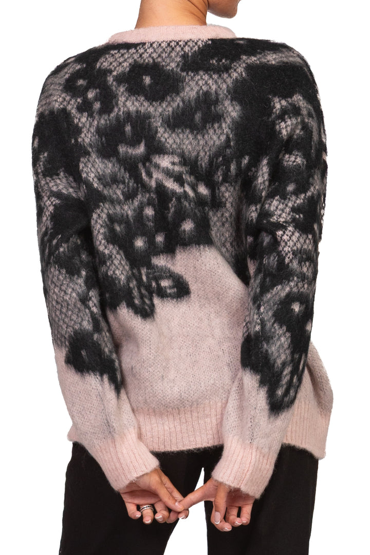 Kontatto - Maglia girocollo fantasia Art. 3M1825C