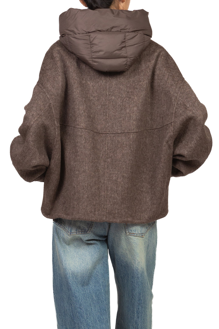 Have One - Cappotto hand made corto con cappuccio Art. KCT-R017