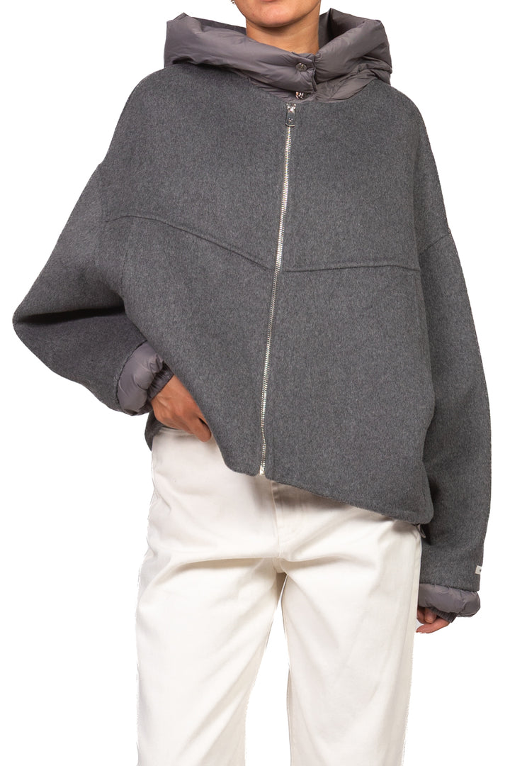 Have One - Cappotto hand made corto con cappuccio Art. KCT-R017