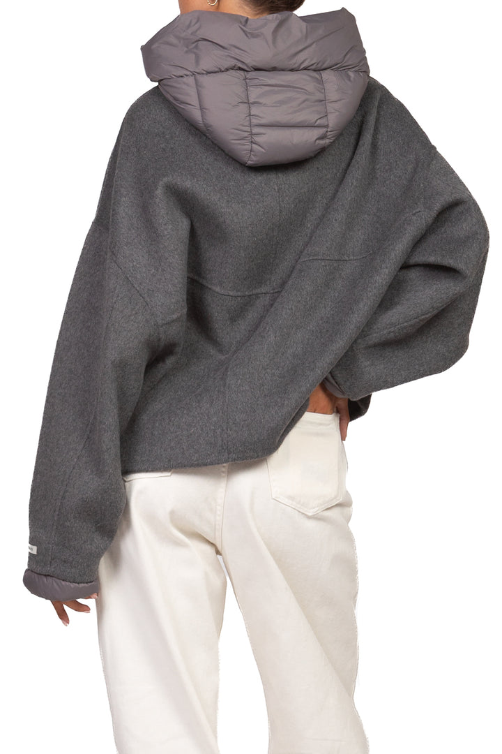 Have One - Cappotto hand made corto con cappuccio Art. KCT-R017