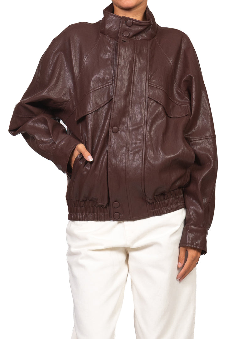 Tensione In - Bomber ecopelle Art. 27B6115