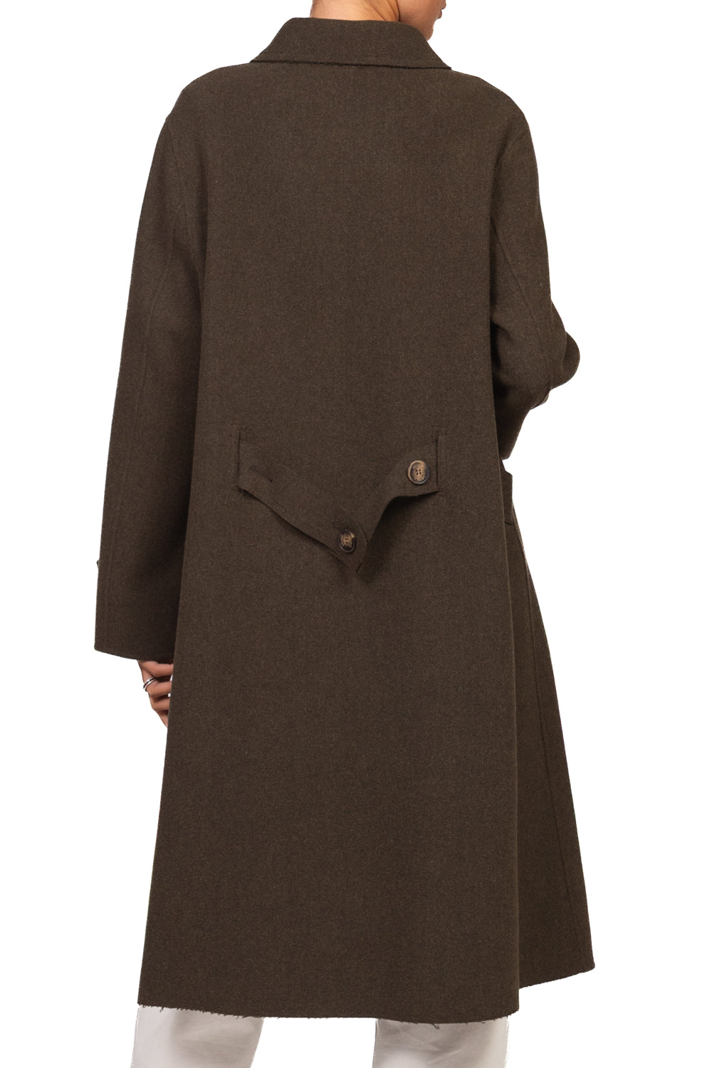 Vicolo - Cappotto hand made con martingala Art. TAC0034