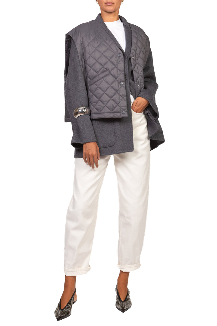 Vicolo - Giacca hand made con gilet piumino Art. TAC0081