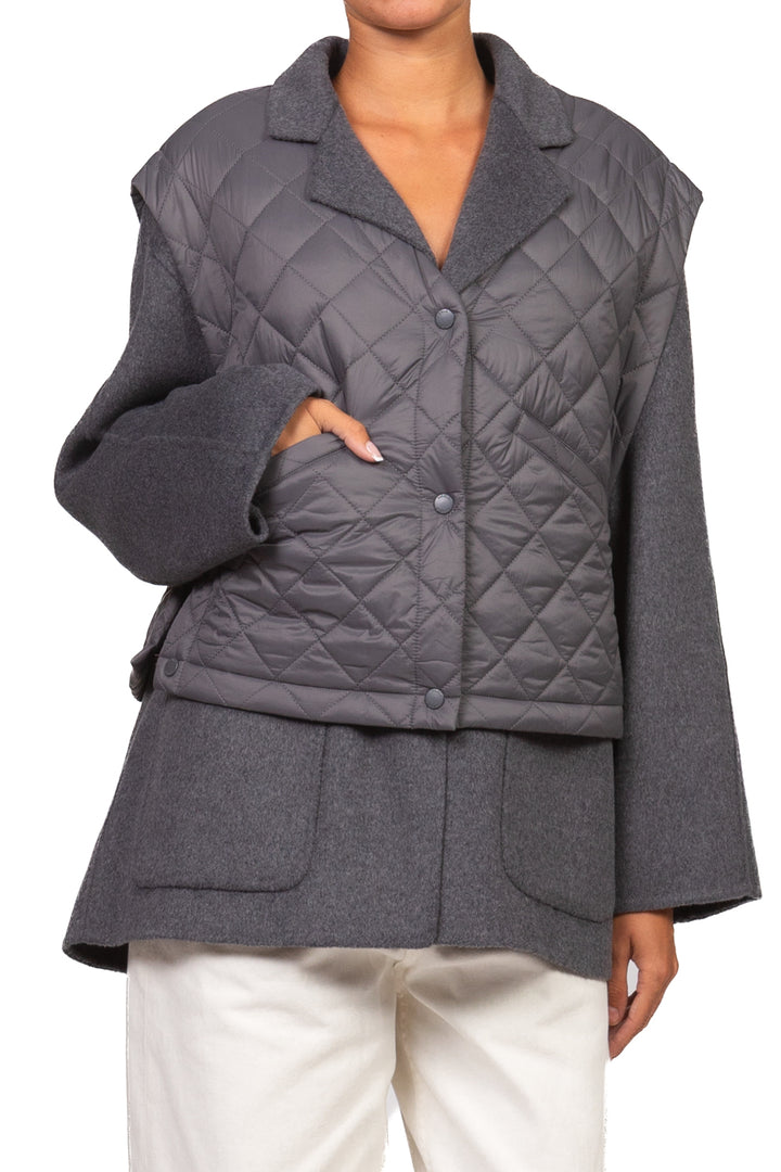 Vicolo - Giacca hand made con gilet piumino Art. TAC0081