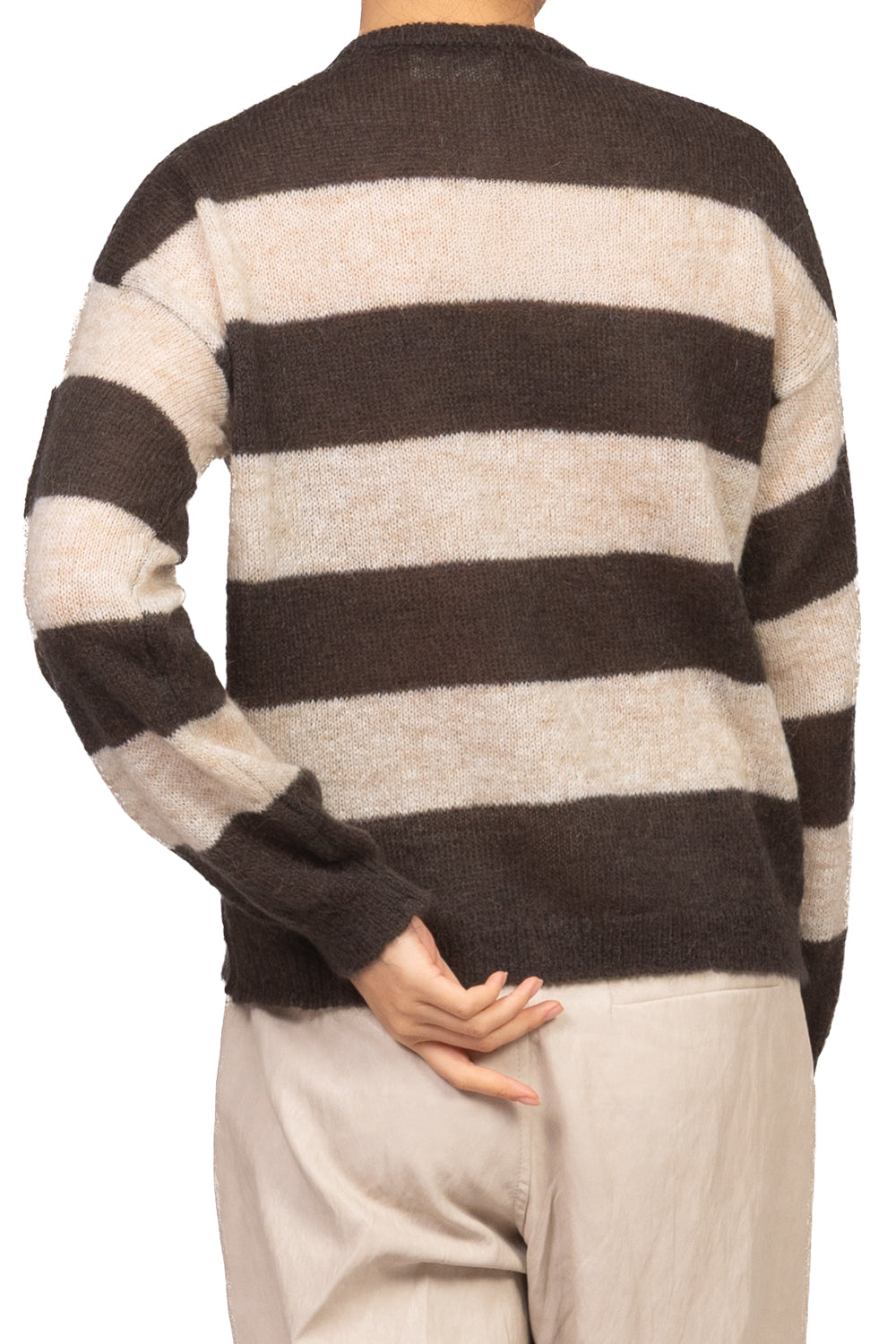 Vicolo - Cardigan rigato misto mohair Art. 7AC7179