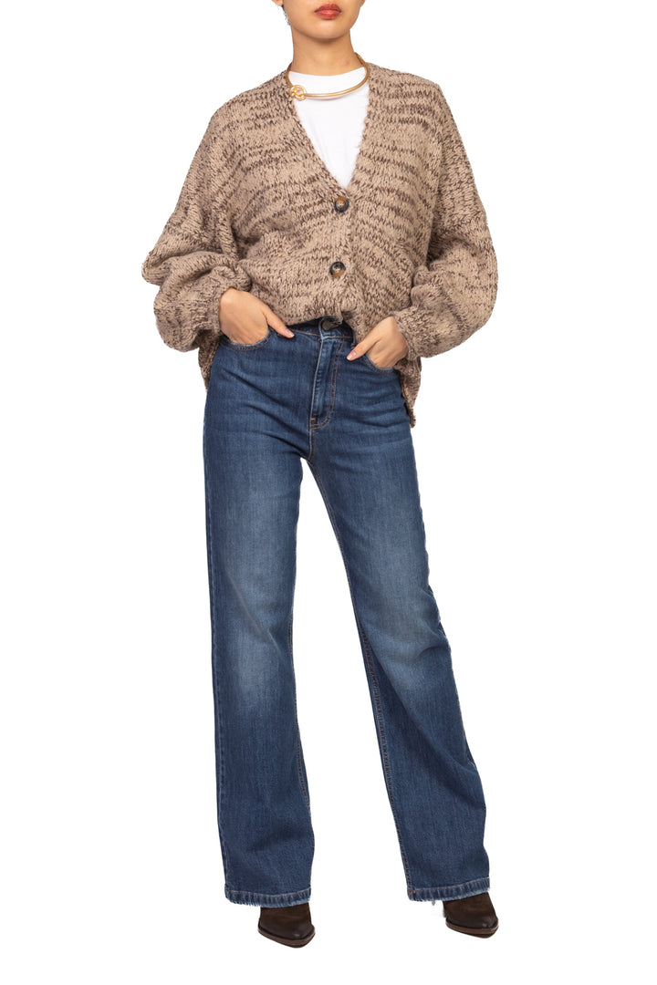 Have One - Cardigan scollo V melange Art. JIT-R028