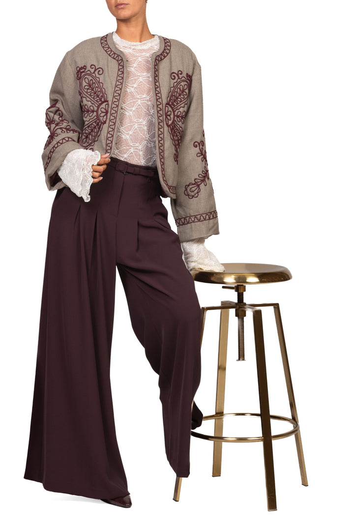 Tensione In - Giacca imbottita ricamata Art. FW260006