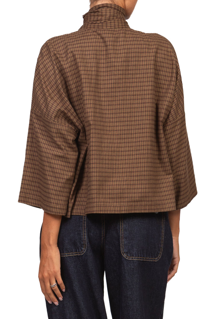 Vicolo - Camicia a quadretti con fiocco Art. TAC1033