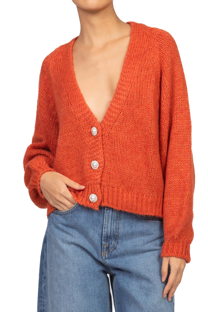 Have One - Cardigan bottoni gioiello  Art. JIT-R027