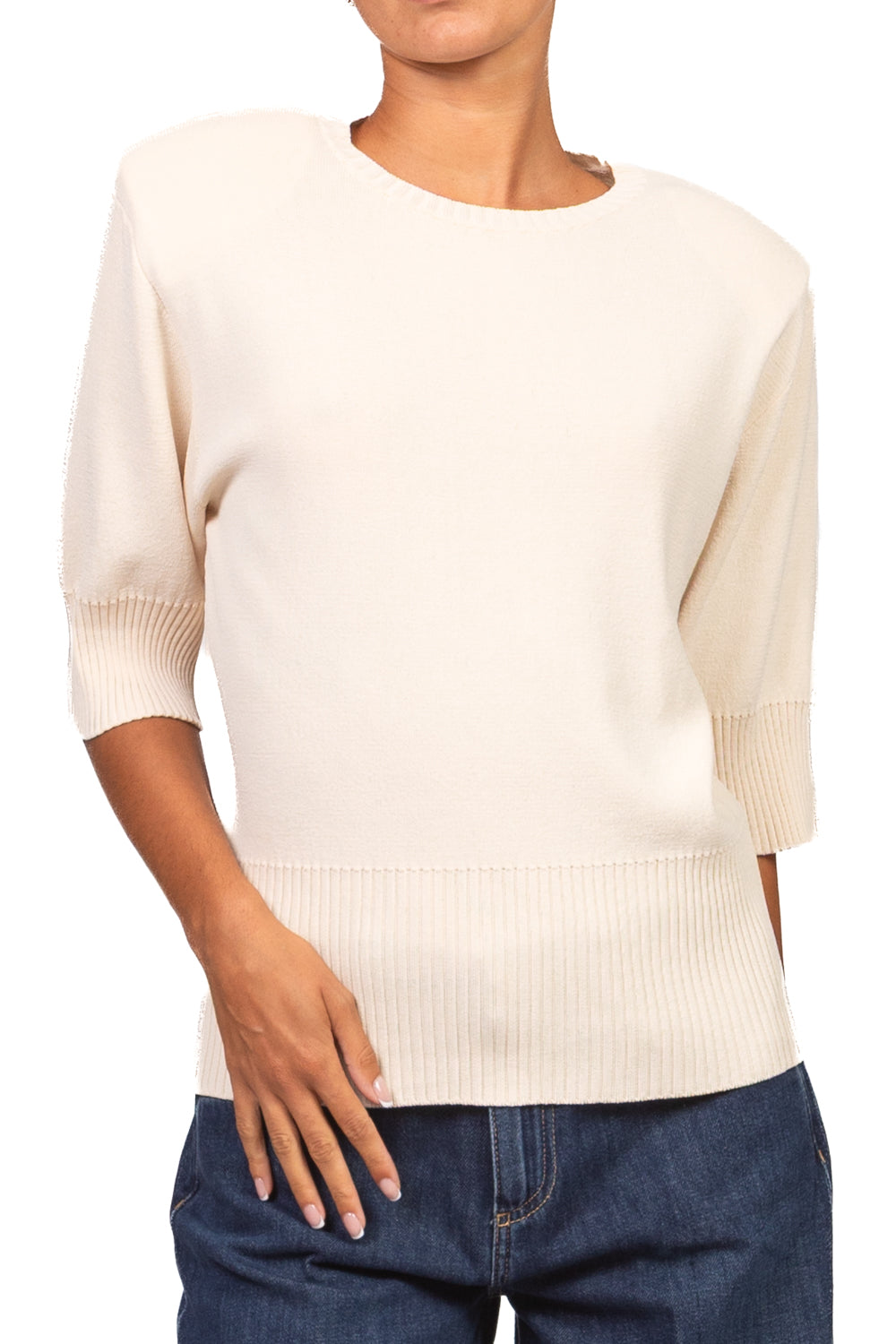 Vicolo - Maglia mezza manica con spalline Art. 2AC2106