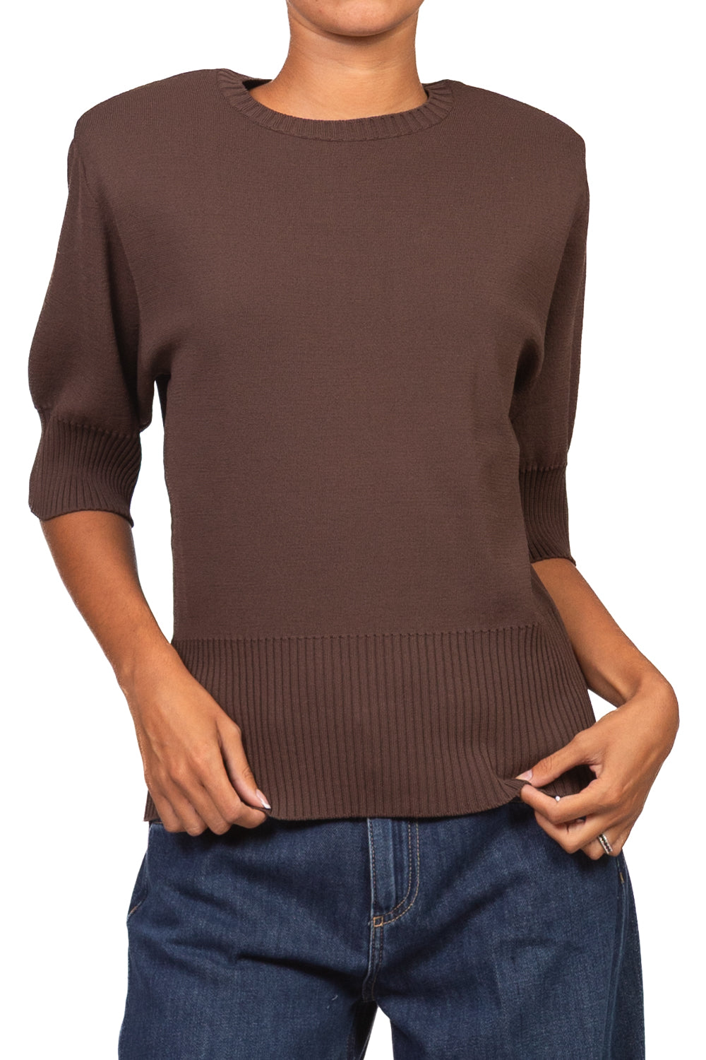 Vicolo - Maglia mezza manica con spalline Art. 2AC2106
