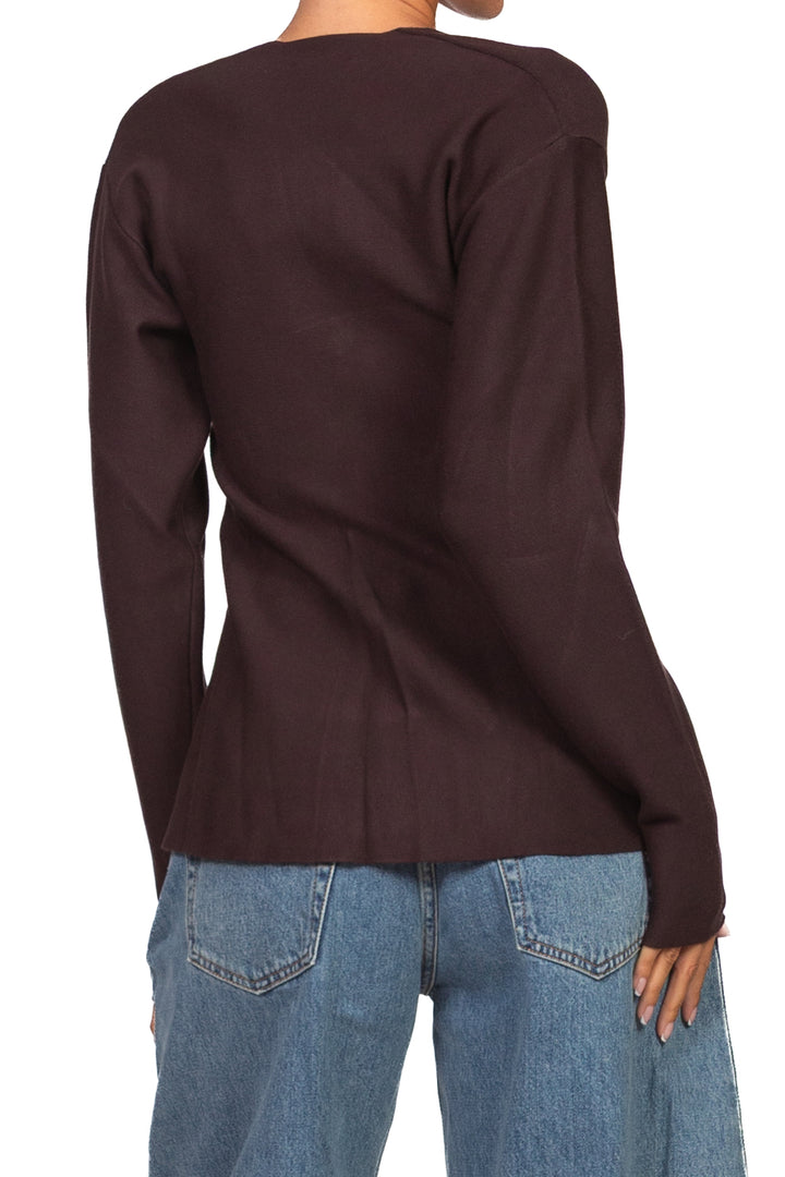 Kontatto - Cardigan sfiancato scollo V Art. 3M1842C