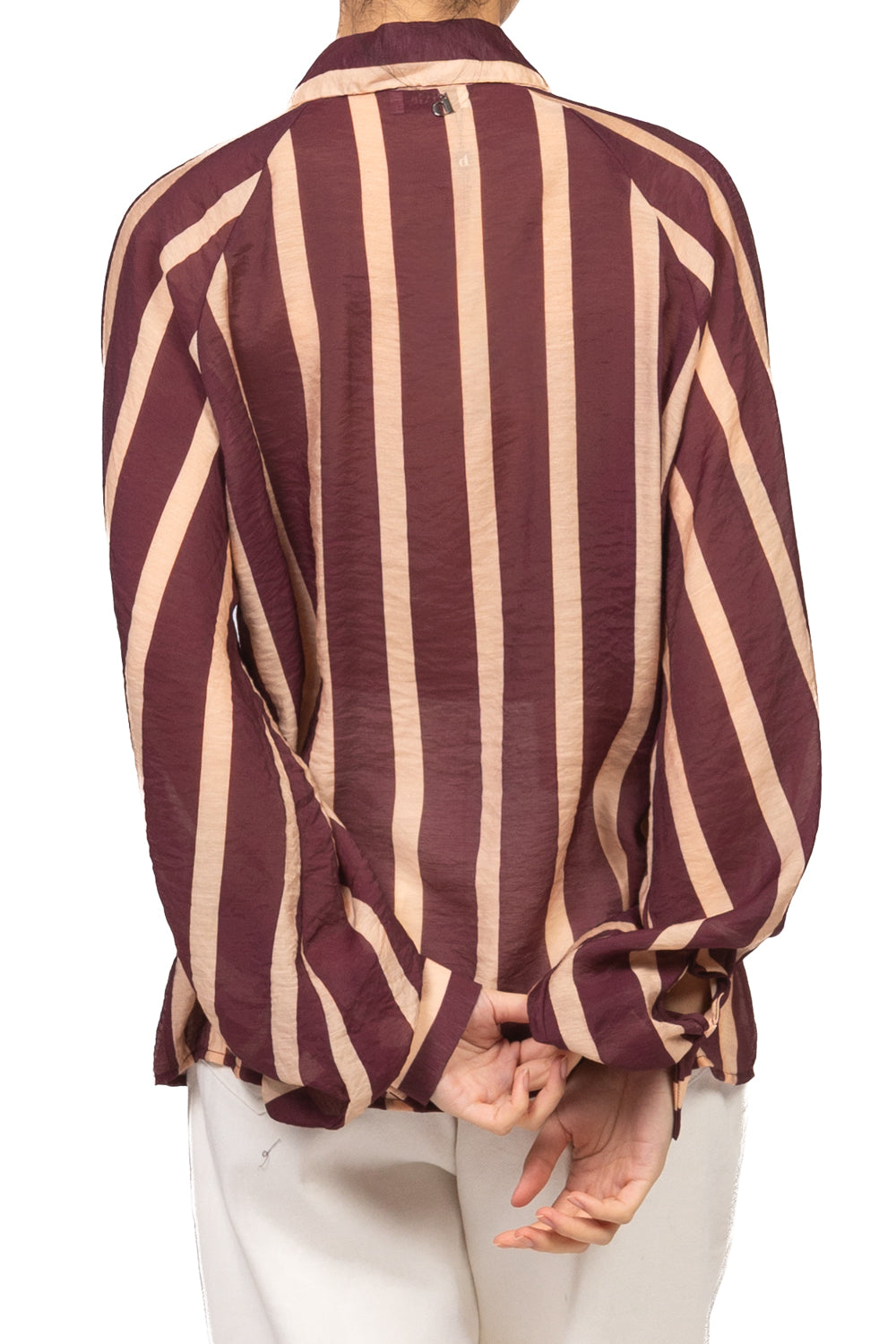 Dixie - Camicia rigata con manica palloncino Art. CFSF2IQ