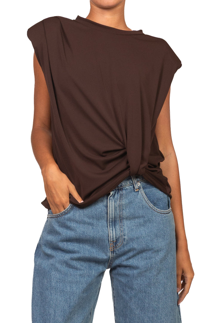 Vicolo - Blusa in crepe con spalline Art. TAC0377