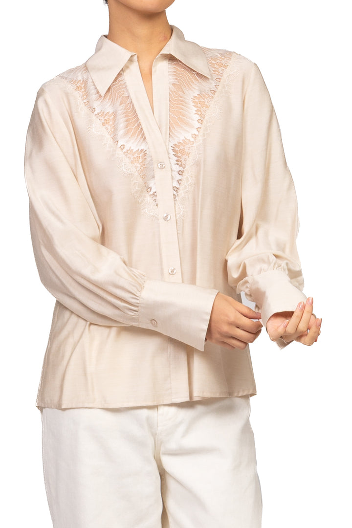 Have One - Camicia intarsi pizzo Art. CDM-R057