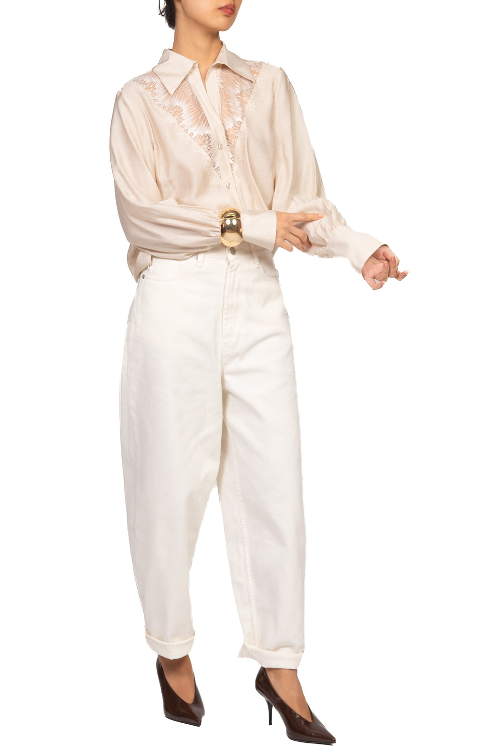 Have One - Camicia intarsi pizzo Art. CDM-R057