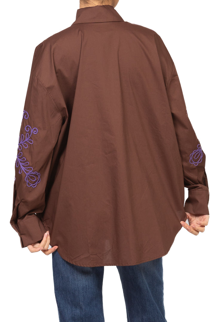 Tensione In - Camicia con ricamo Art. FW260032