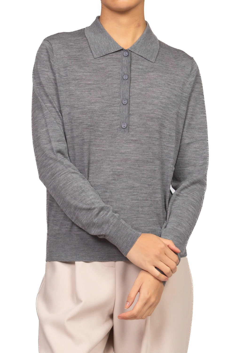 Tensione In - Maglia polo in lana Art. MLN23AI26
