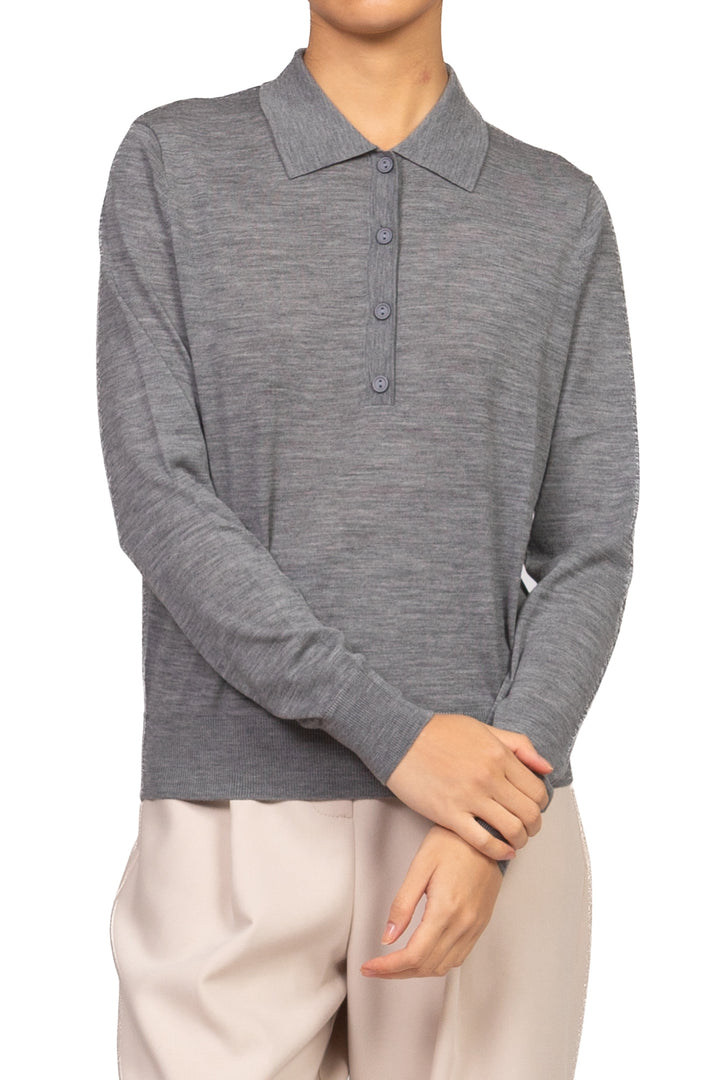 Tensione In - Maglia polo in lana Art. MLN23AI26