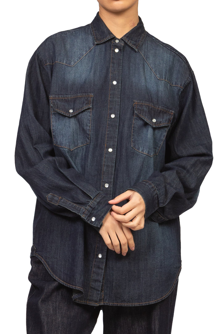 Tensione In - Camicia di jeans Art. W26C223
