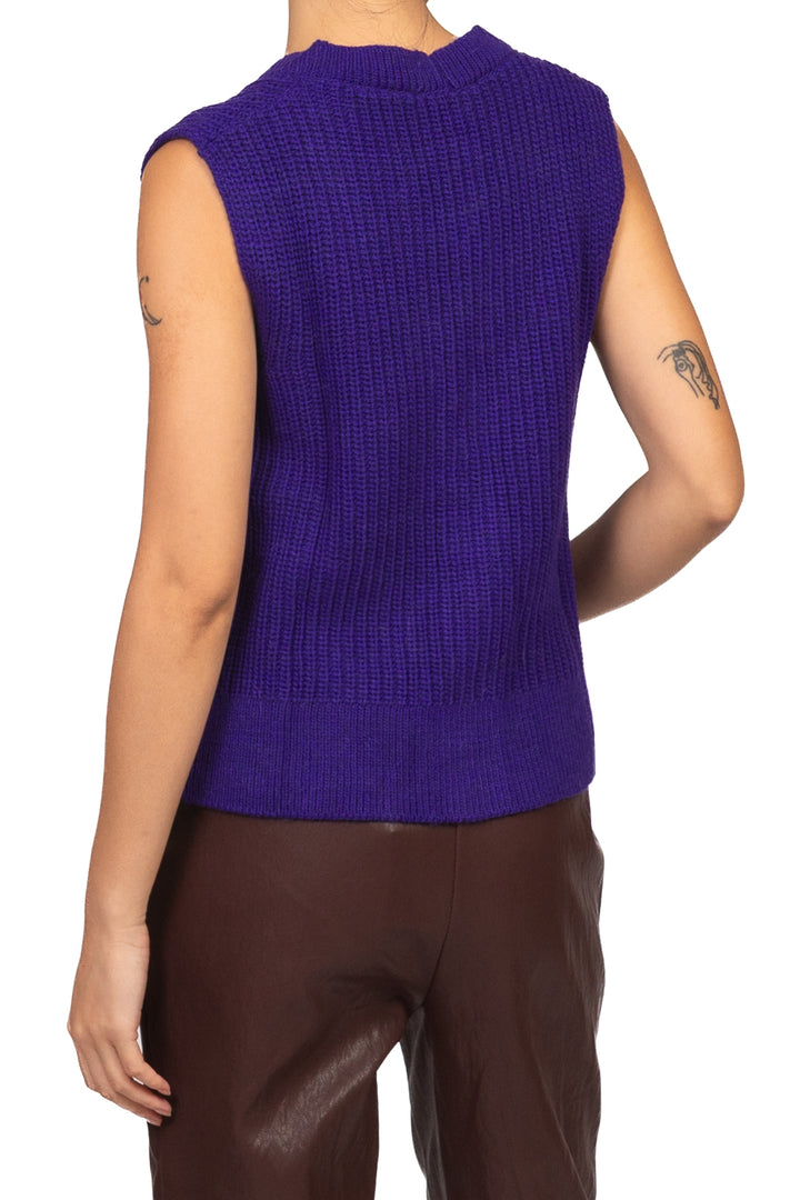 Vicolo - Gilet in maglia con bottoni Art. 5AC5029