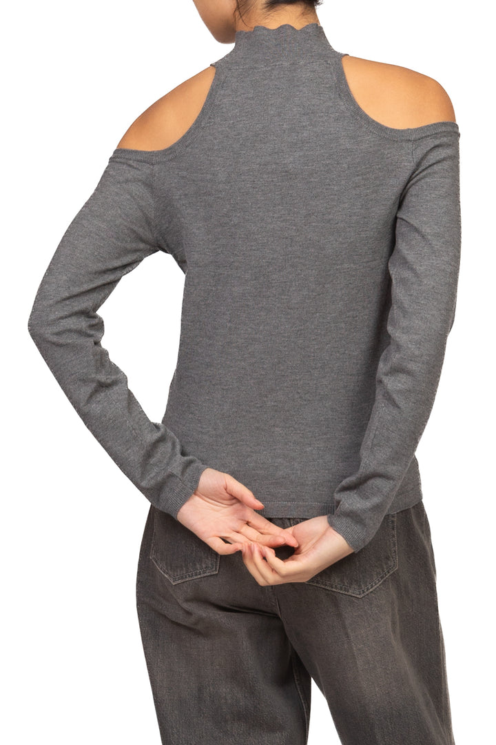 Kontatto - Maglia cut out collo alto Art. 3M1847C