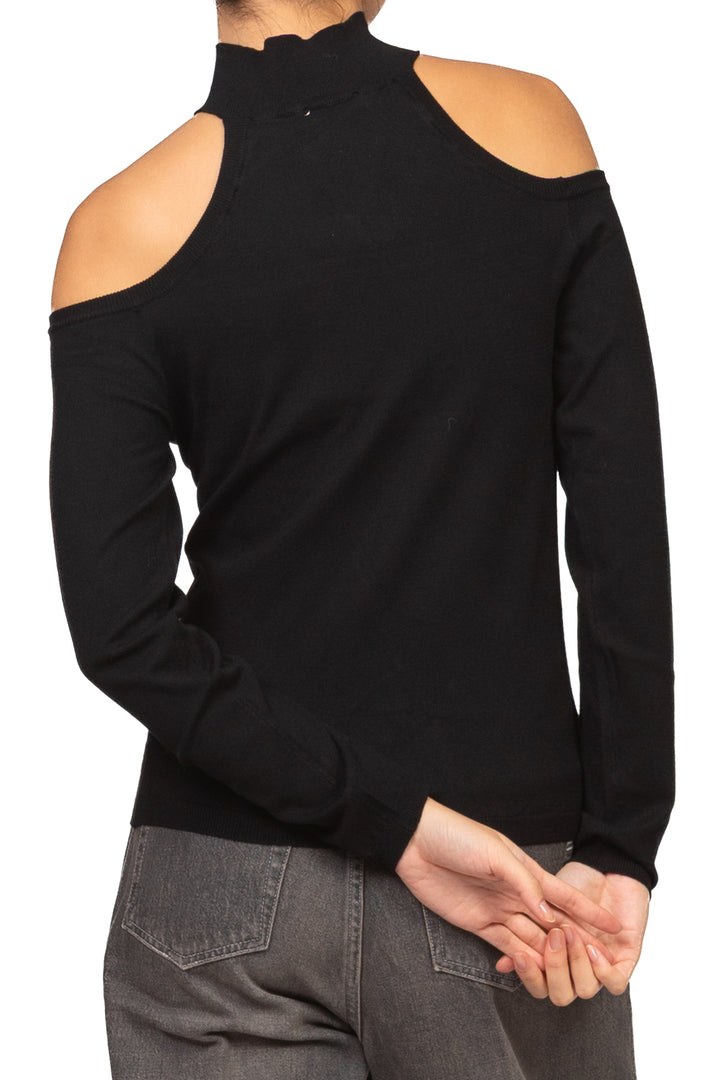 Kontatto - Maglia cut out collo alto Art. 3M1847C