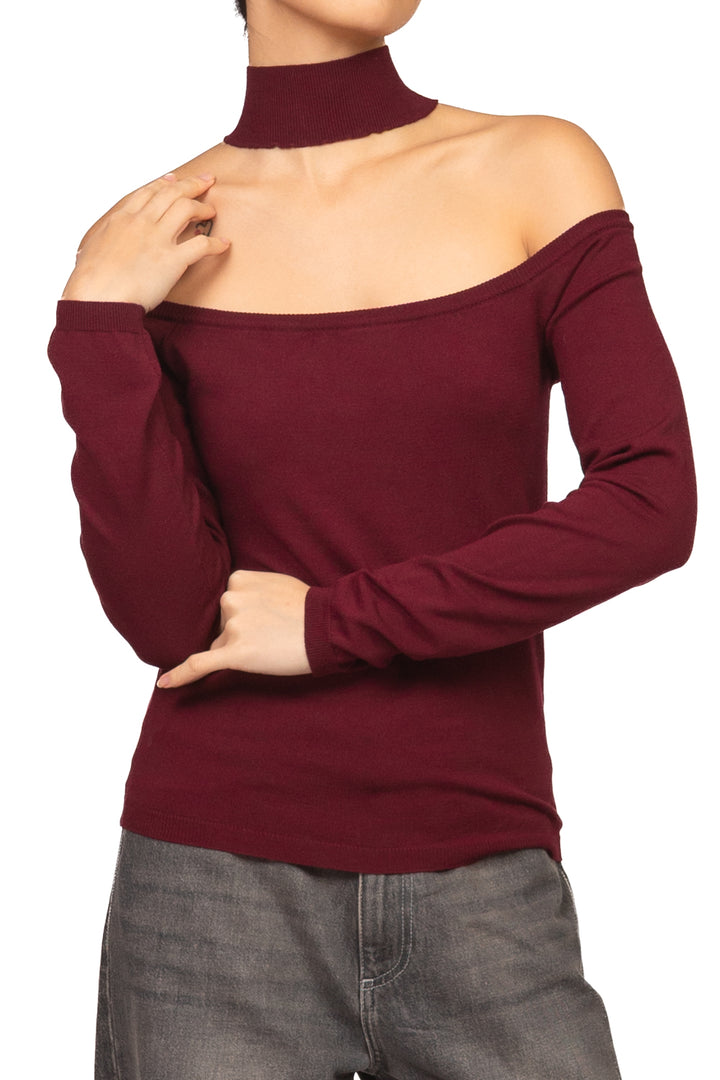 Kontatto - Maglia cut out collo alto Art. 3M1847C