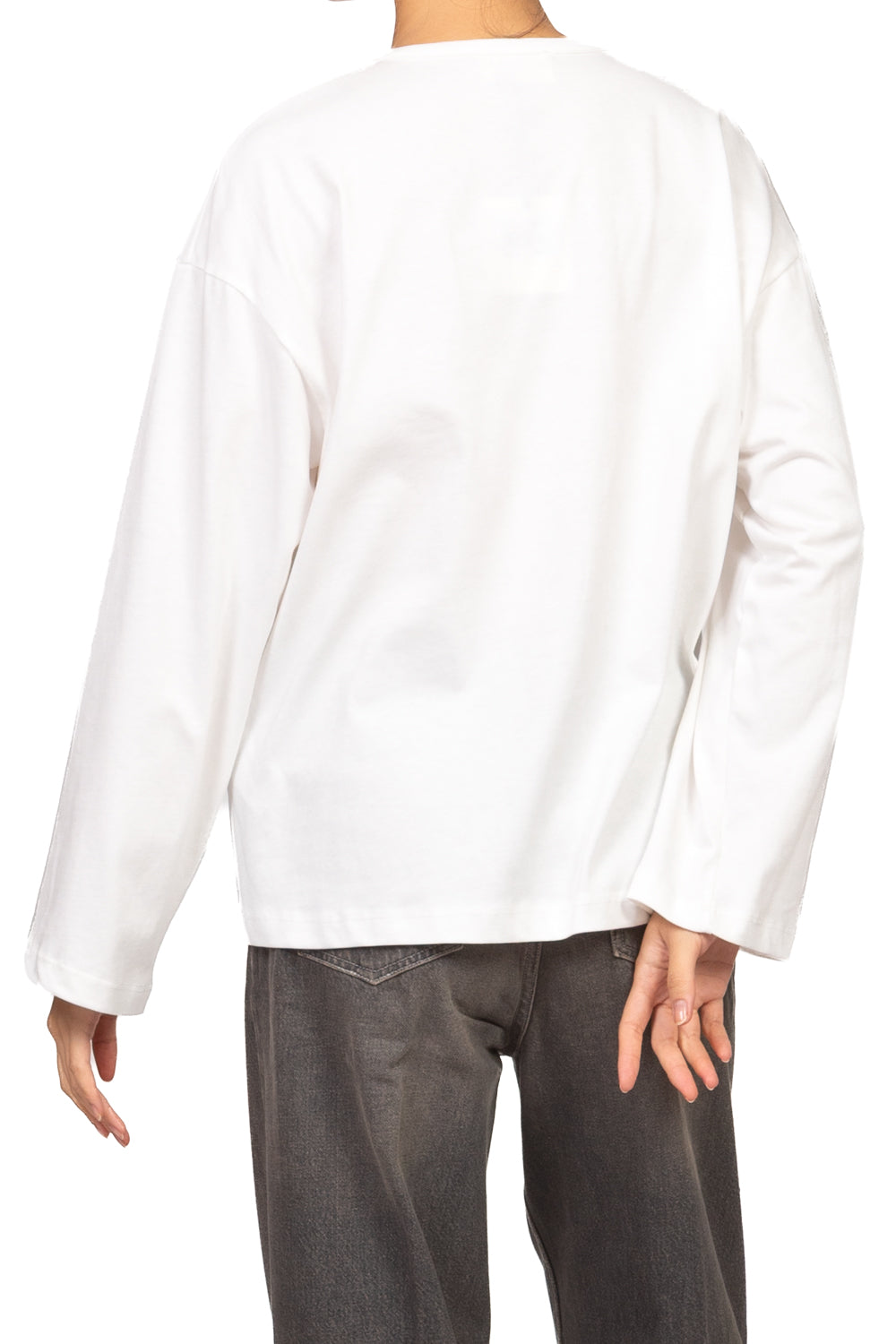 Vicolo - T-Shirt serafino con manica lunga Art. UAC0112