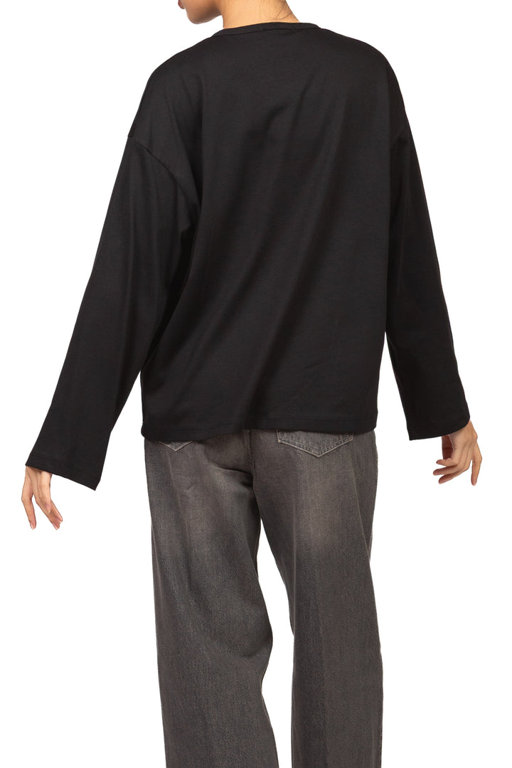 Vicolo - T-Shirt serafino con manica lunga Art. UAC0112