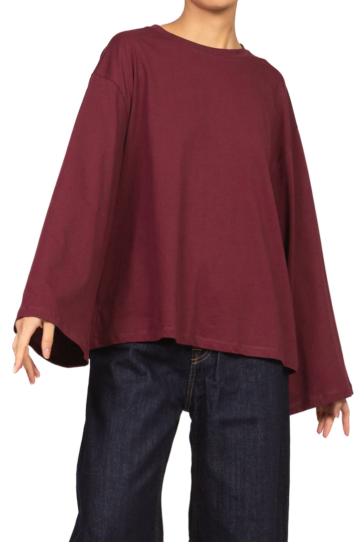 Tensione In - T- Shirt girocollo manica kimono Art. FW260045