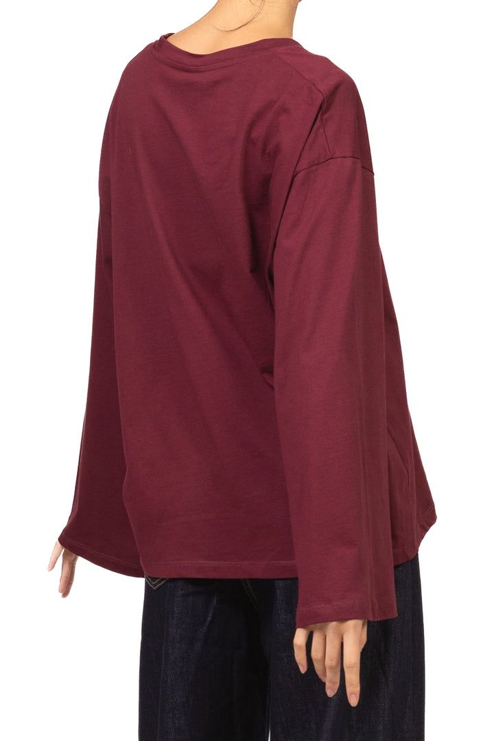 Tensione In - T- Shirt girocollo manica kimono Art. FW260045