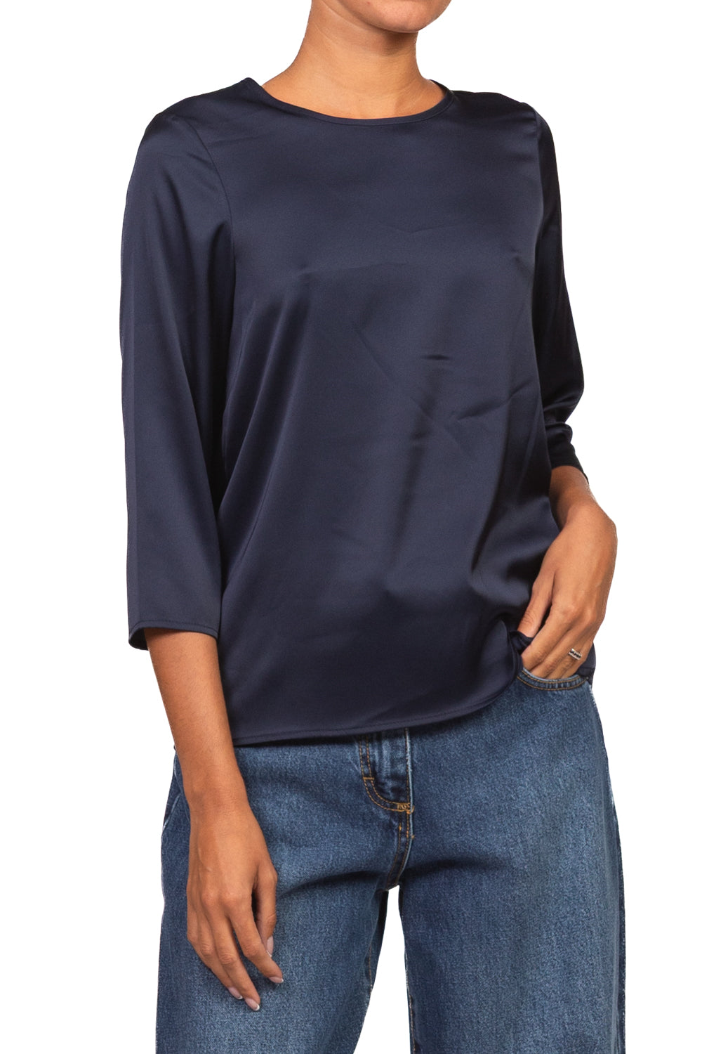 Imperial - Blusa satin manica tre quarti Art. CDP0MDG
