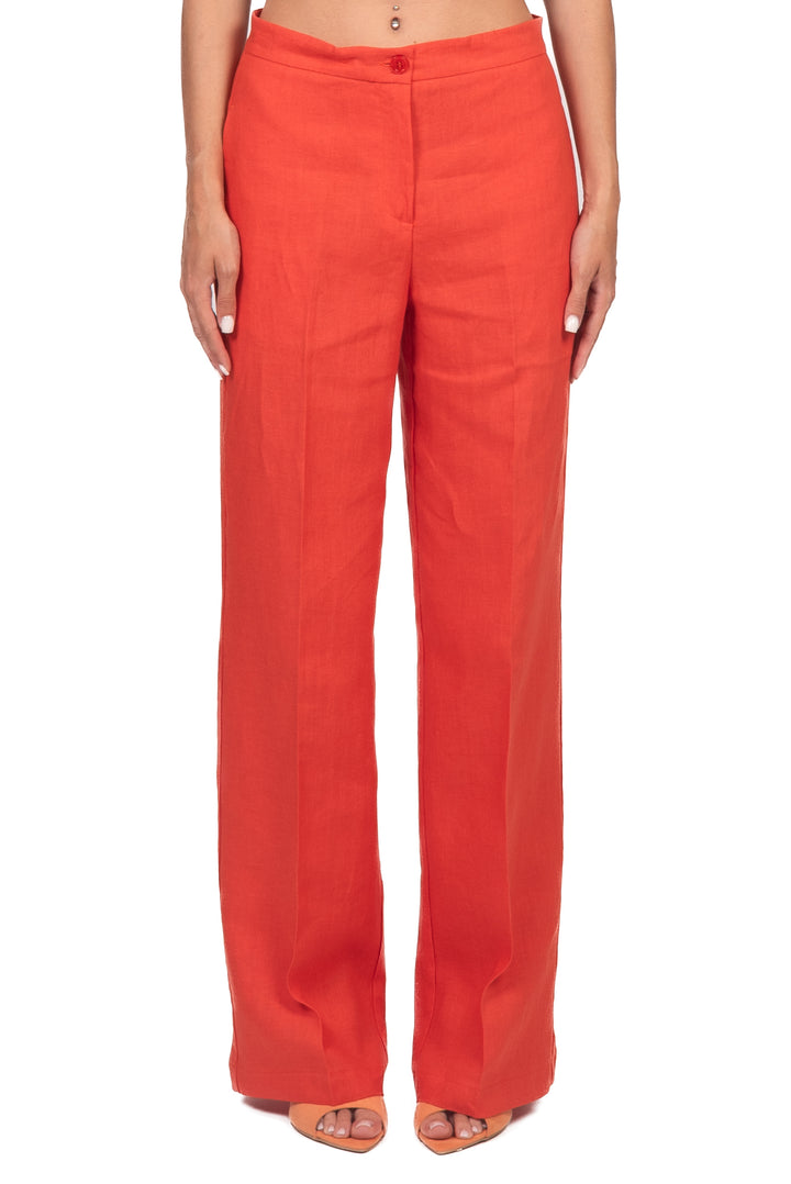 Vicolo - Pantalone in lino gamba dritta Art. TAB1622