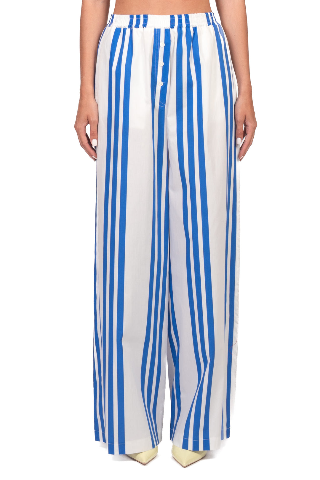 Vicolo - Pantalone palazzo rigato Art. TAB2728