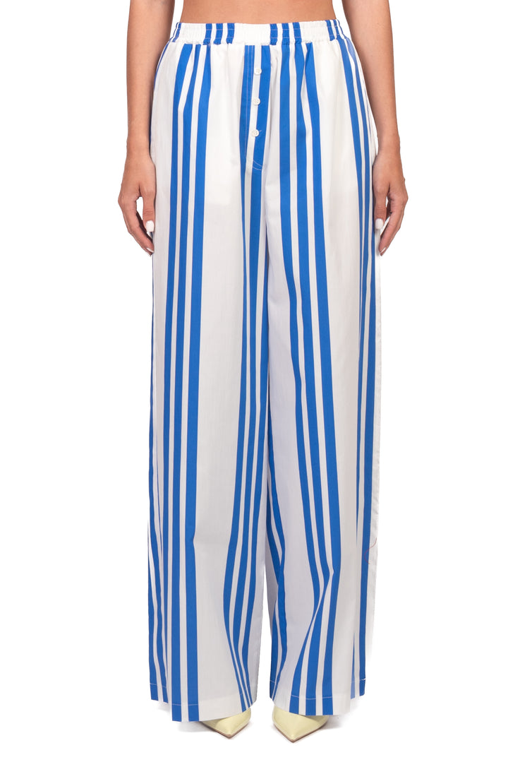 Vicolo - Pantalone palazzo rigato Art. TAB2728