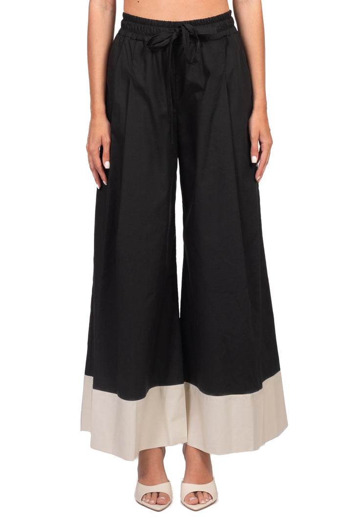 Tensione In - Pantalone palazzo bicolore Art. DQ1768