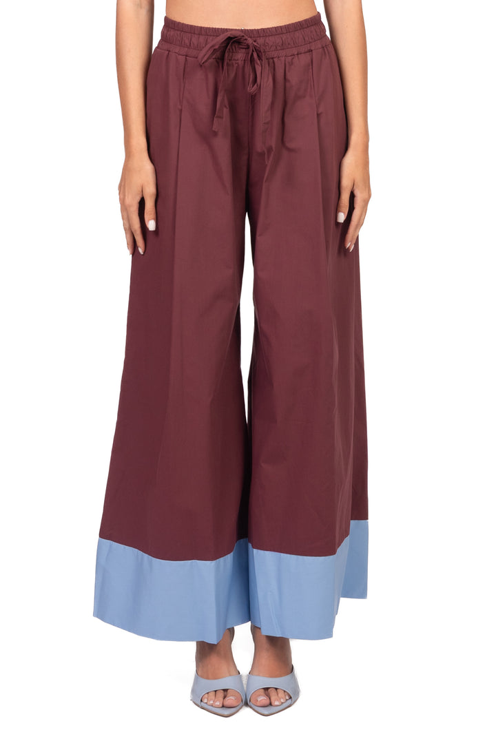 Tensione In - Pantalone palazzo bicolore Art. DQ1768