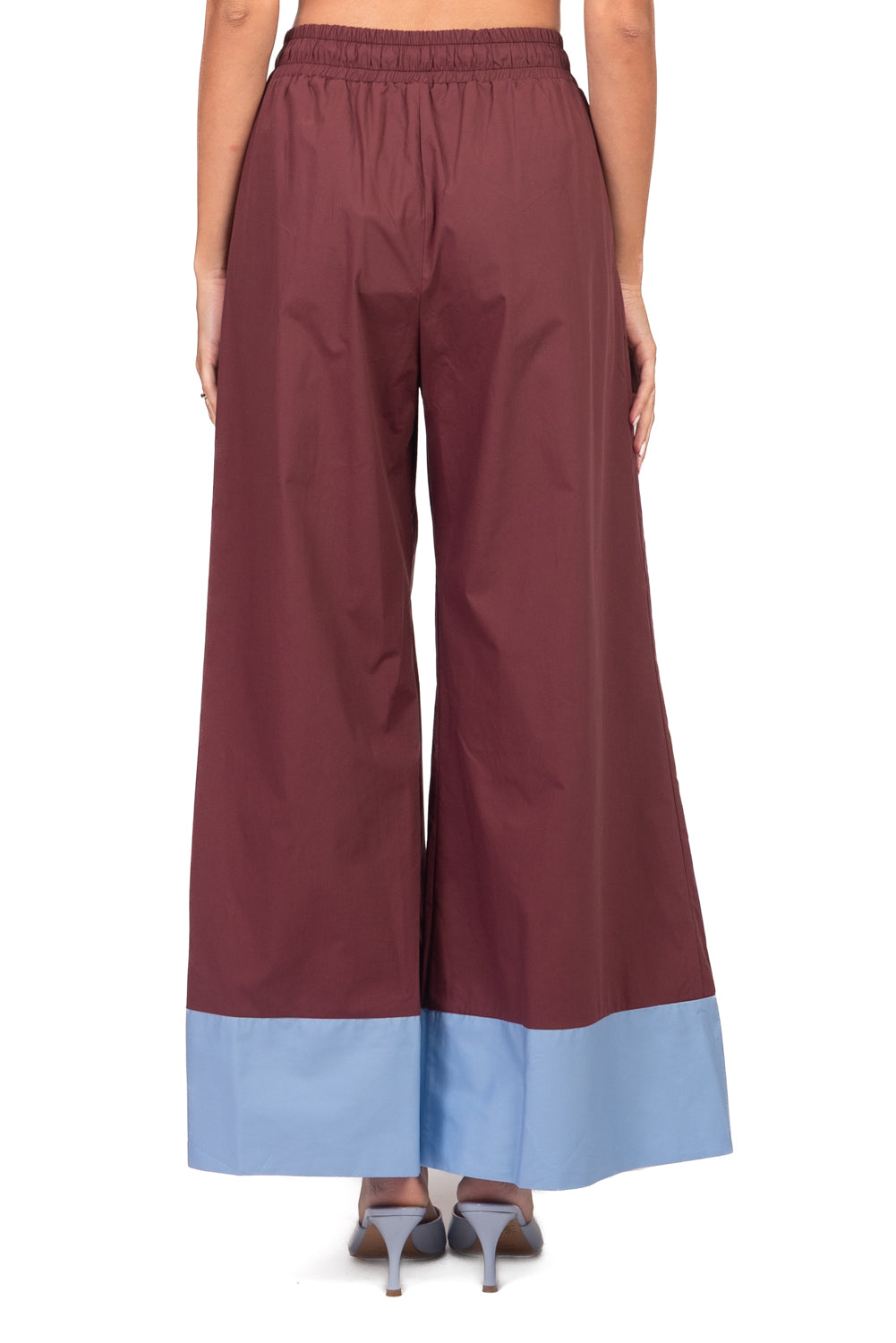 Tensione In - Pantalone palazzo bicolore Art. DQ1768