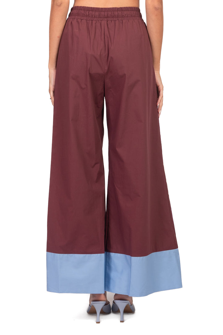 Tensione In - Pantalone palazzo bicolore Art. DQ1768