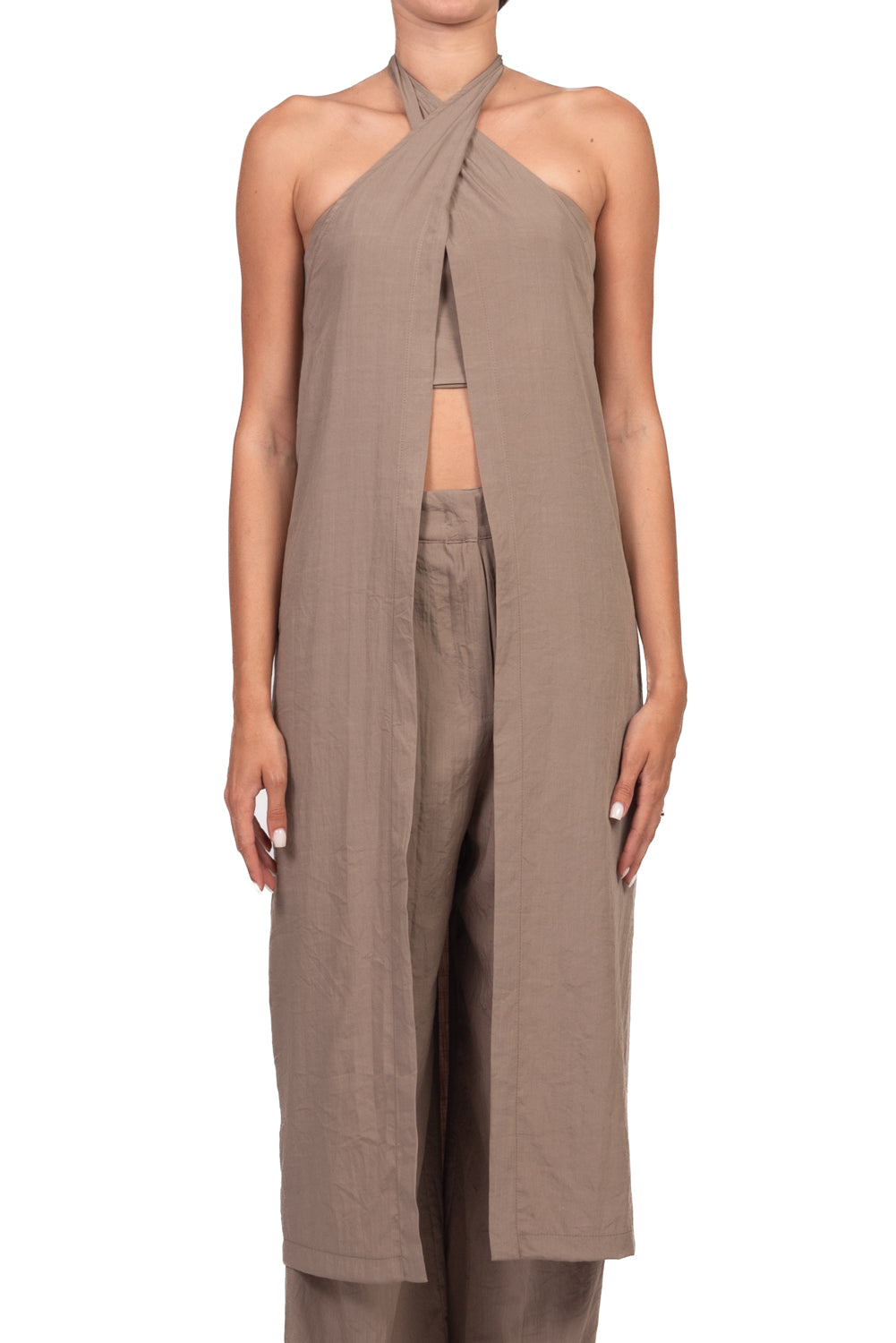 Dixie - Completo top incrociato e pantalone Art. R845A106/P845A274