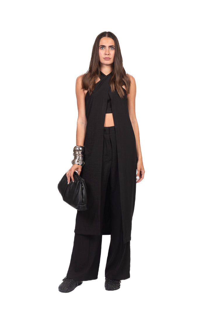 Dixie - Completo top incrociato e pantalone Art. R845A106/P845A274