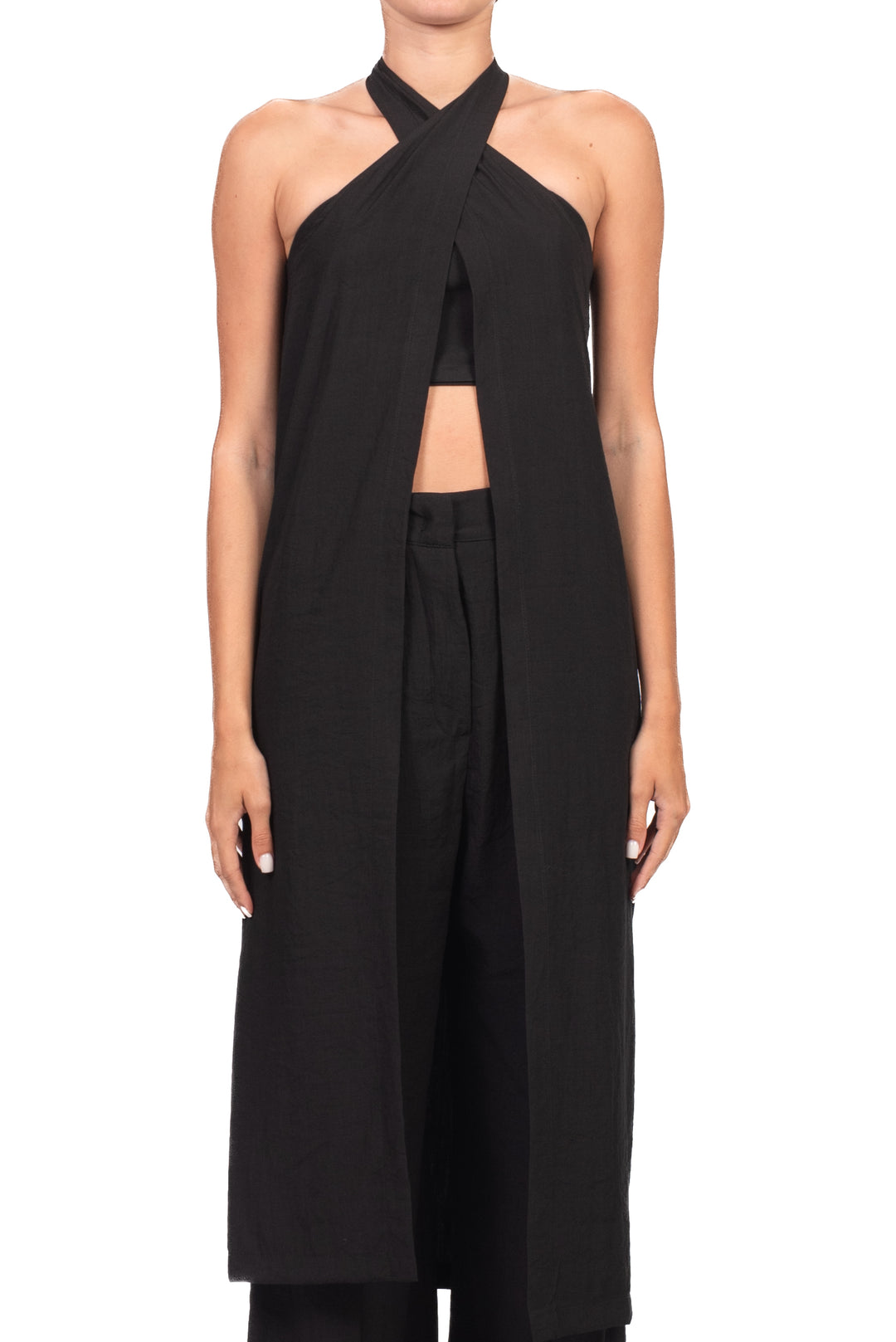Dixie - Completo top incrociato e pantalone Art. R845A106/P845A274