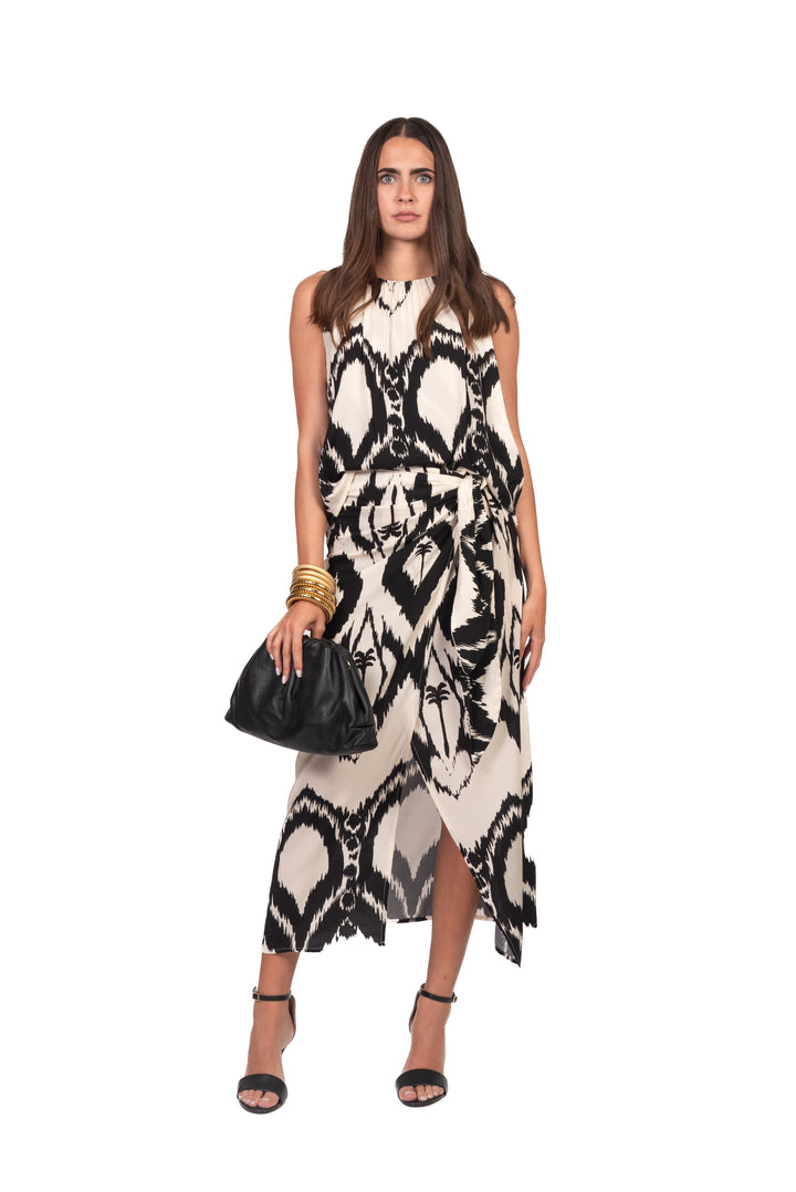 Tensione In - Top stampa palma Art. PE260282